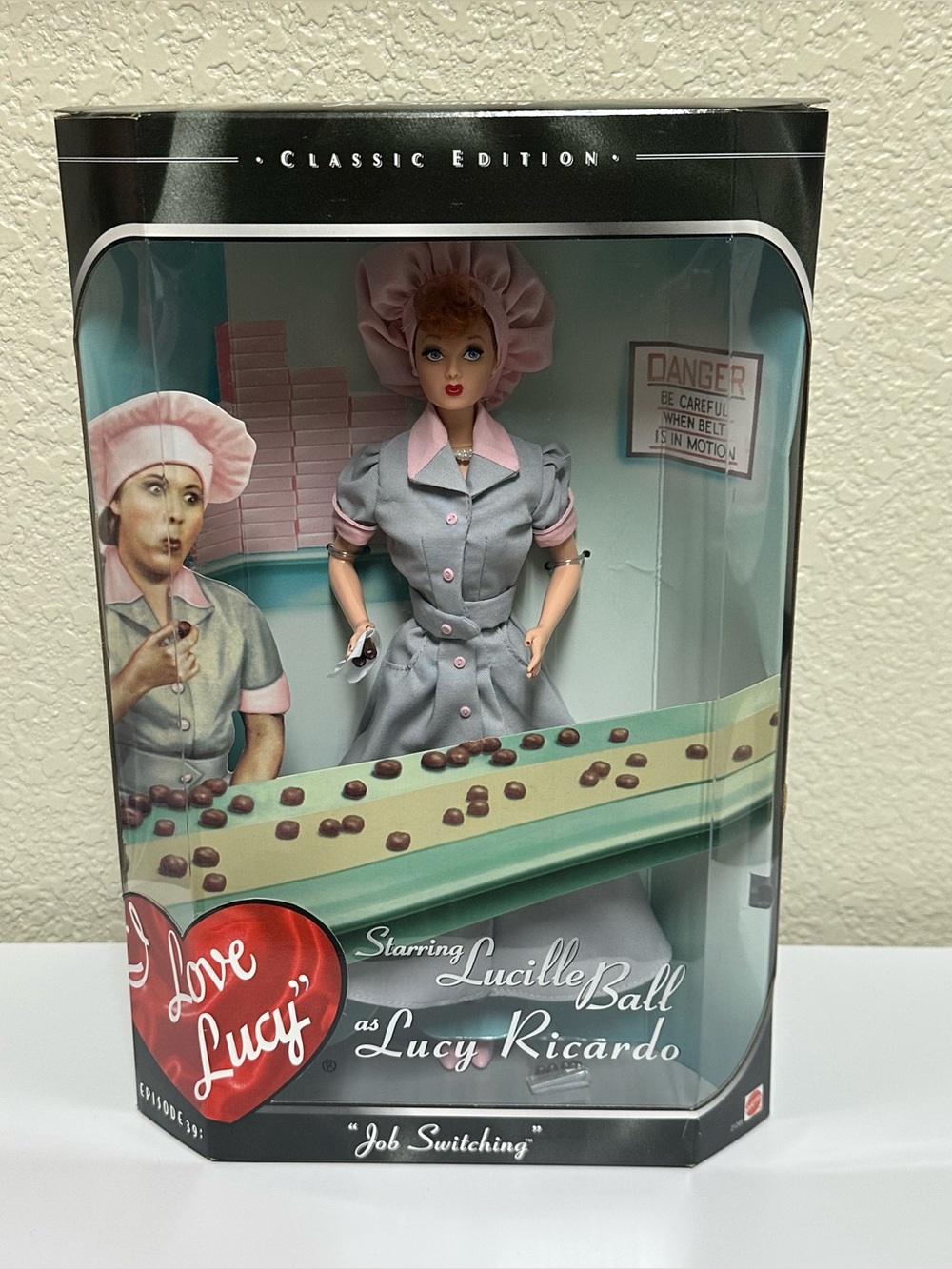 Barbie Classic Edition I Love Lucy Doll Episode 39 "Job Switching" New In Box